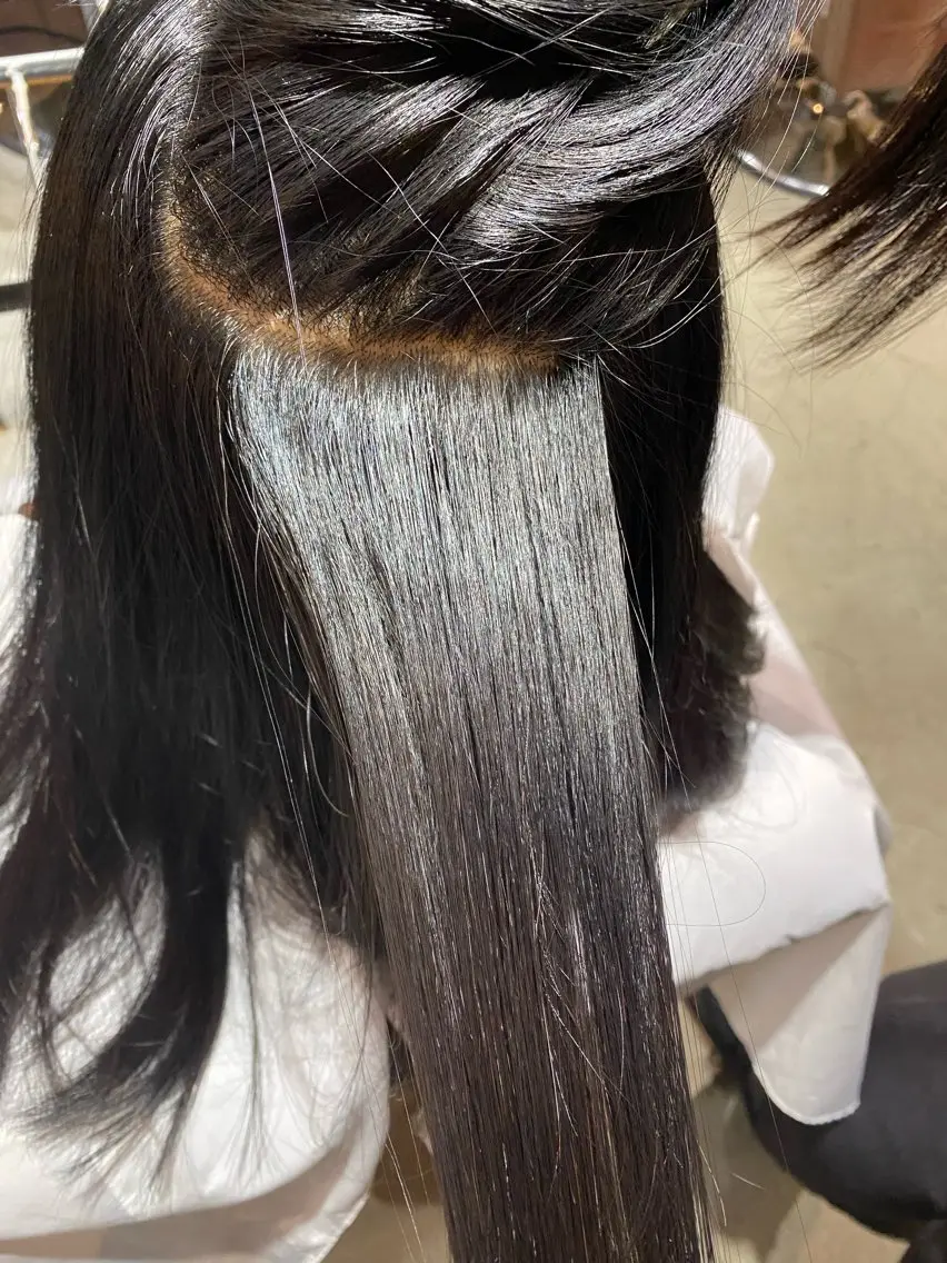 カラー カラーモデル募集 ⭐️里乃⭐️のヘアスタイル