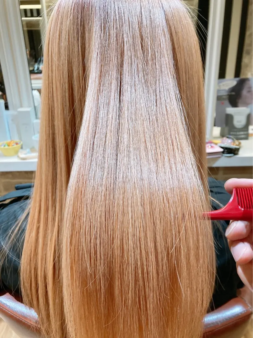 ロング トリートメント マエダ マサシのヘアスタイル