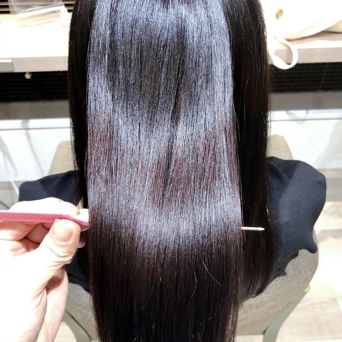 ロング 縮毛矯正 CYNTHIADUE 店長| IRISUのヘアスタイル