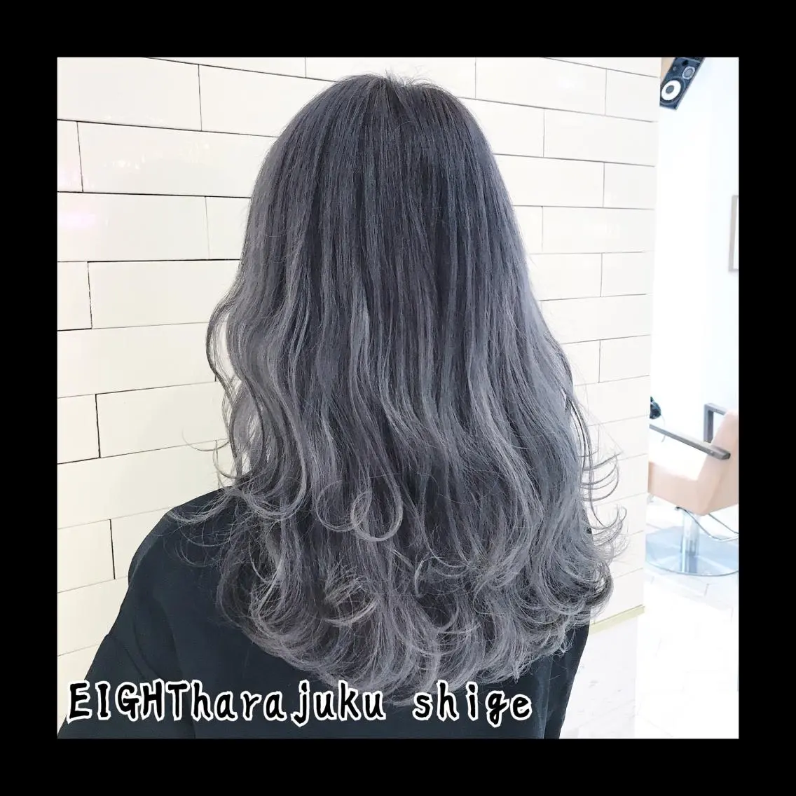 セミロング カラー グラデーションカラー 及川シゲル 髪質改善講師のヘアスタイル
