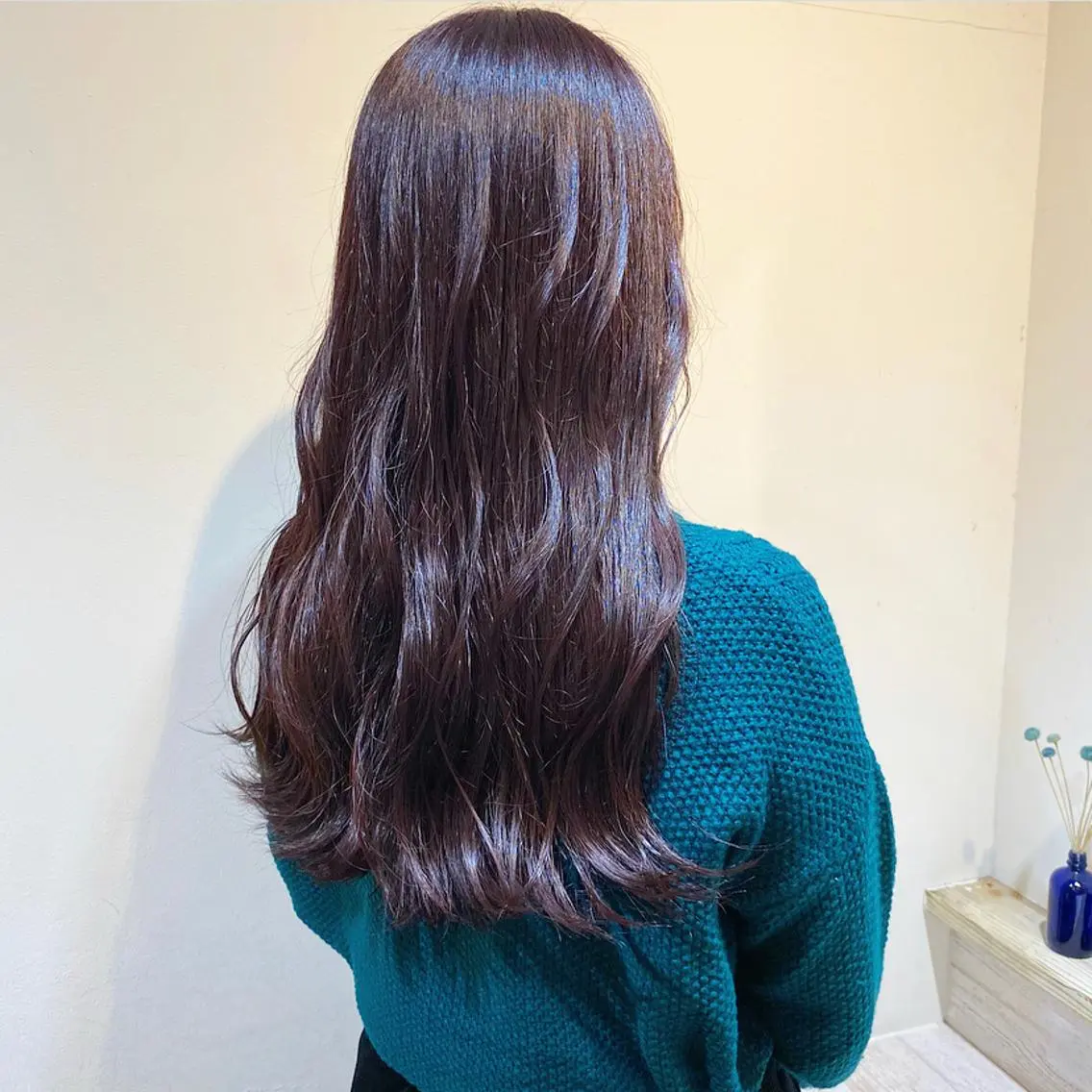 ロング カラー ヘアアレンジ ブラウンカラー イルミナカラー ピンクカラー ピンクブラウン 伊藤 玲衣のヘアスタイル