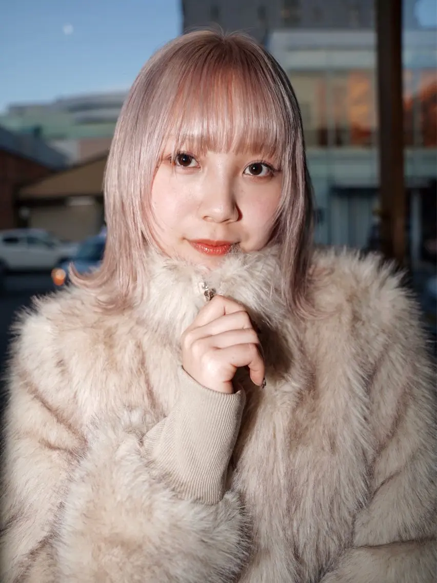 ショート カラー ベージュカラー ミルクティーベージュ カット ヘアカラー トリートメント Kaito🐶 /デザイン/レイヤーのヘアスタイル