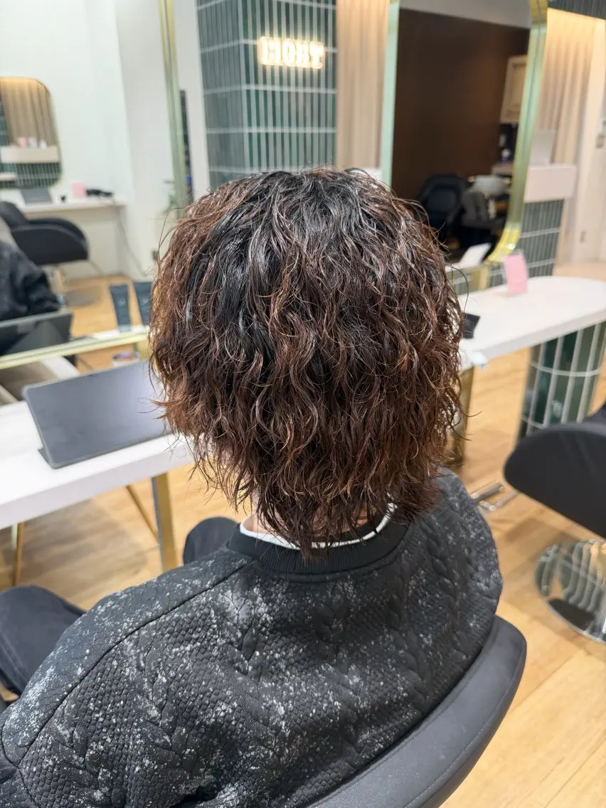 メンズカット➕ツイストスパイラルパーマ🌀の写真
