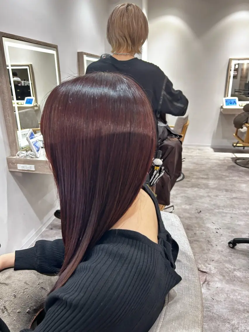 ✨️カット+ワンメイクカラーモデル✨️記載の確認お願いいたしますの写真