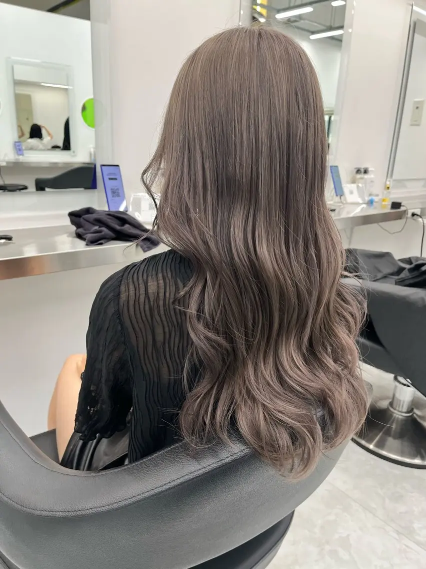 セミロング カラー ヘアアレンジ 愛されカラー🩷 はるなのヘアスタイル