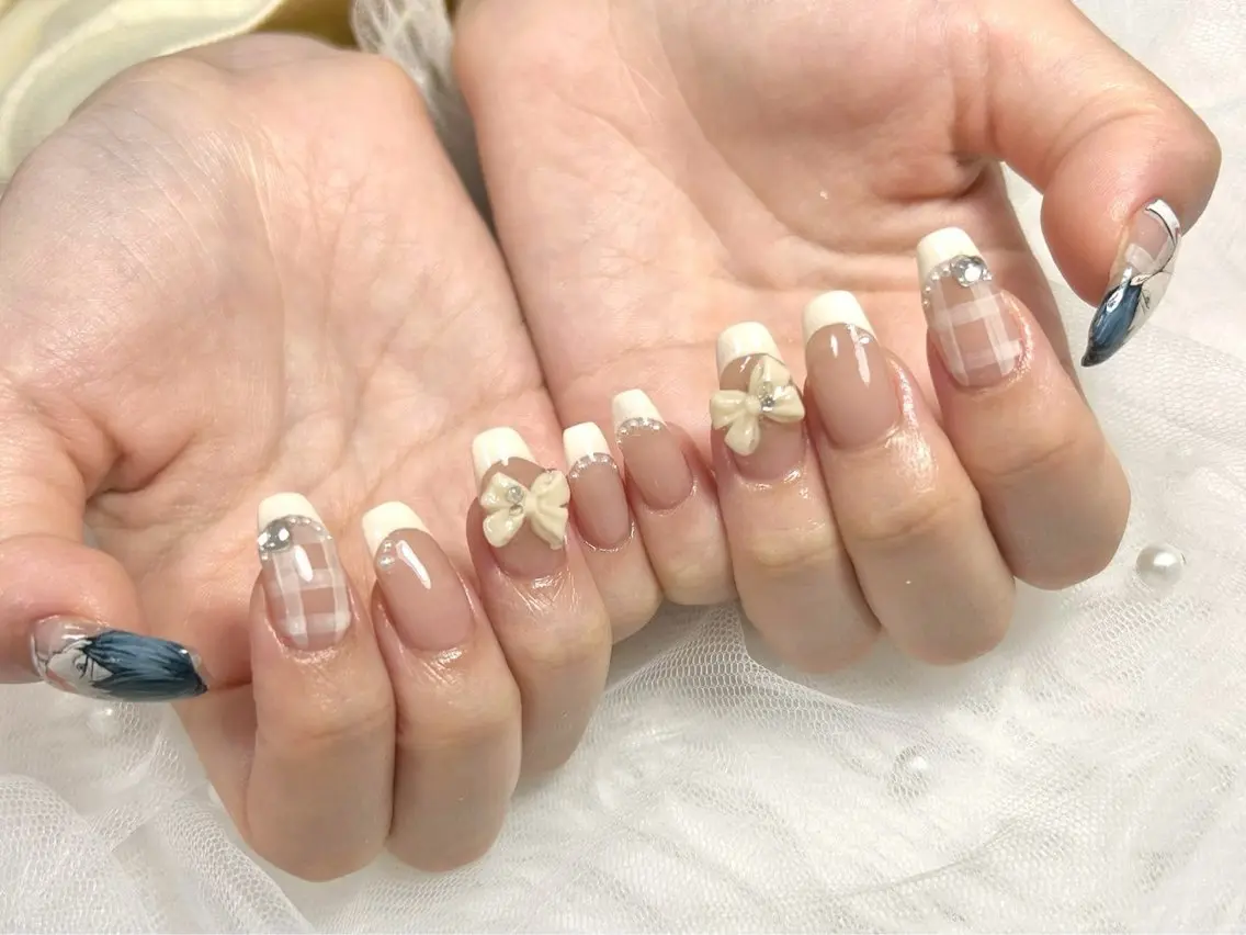 ネイル 持ち込み Bonheur Duex＊AIRIのネイルデザイン