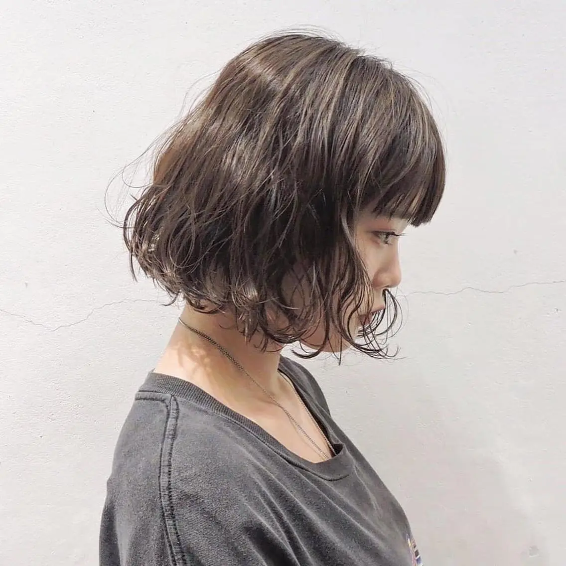 ミディアム カラー メンズ sakaguchi 似合わせカットのヘアスタイル