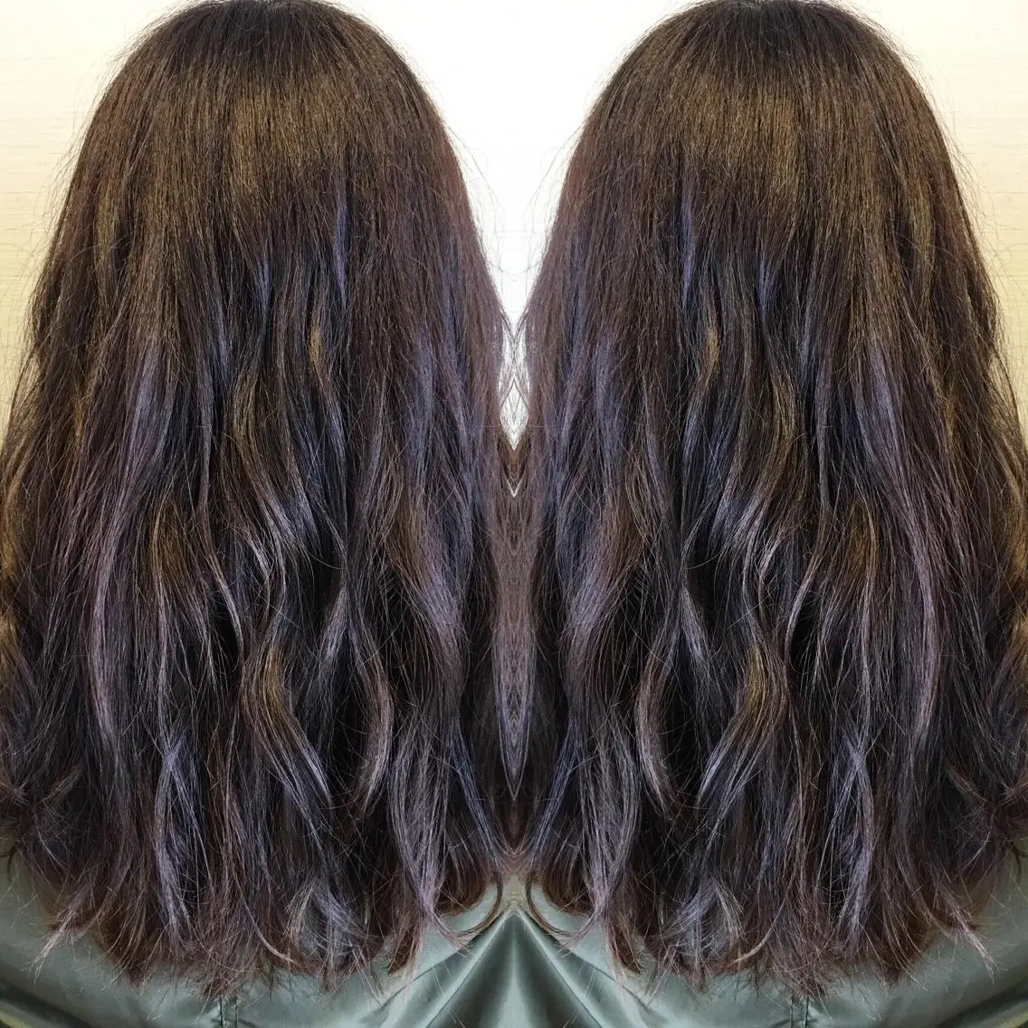 セミロング box  mico. mutsumiのヘアスタイル