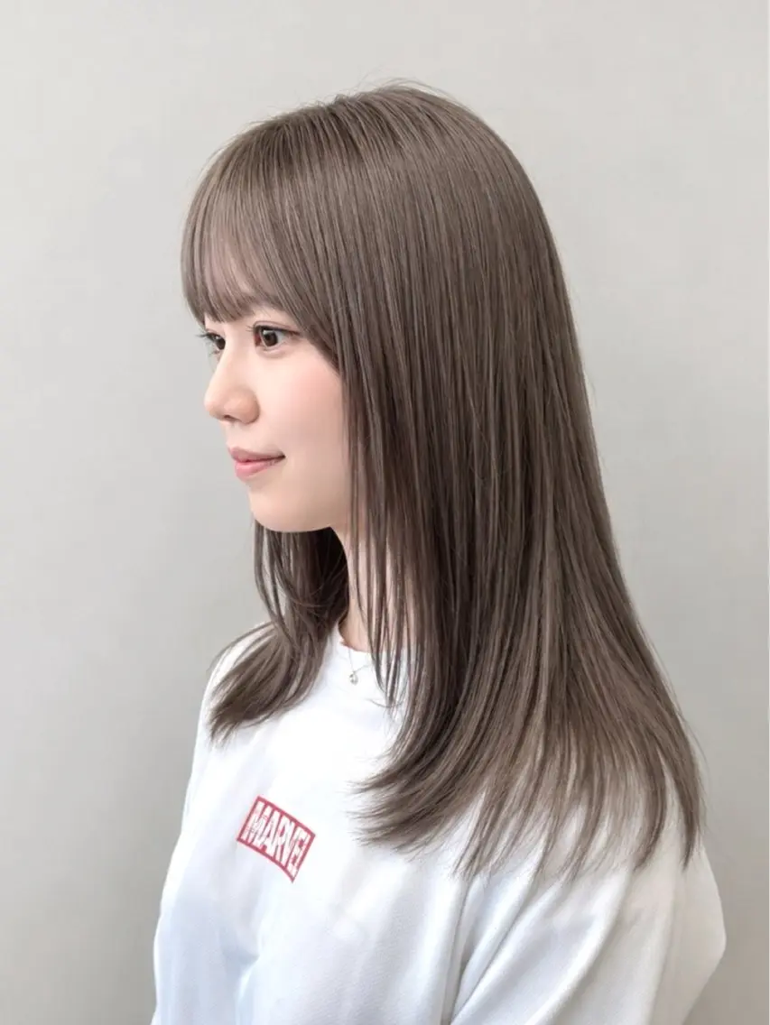 セミロング 優 斗のヘアスタイル