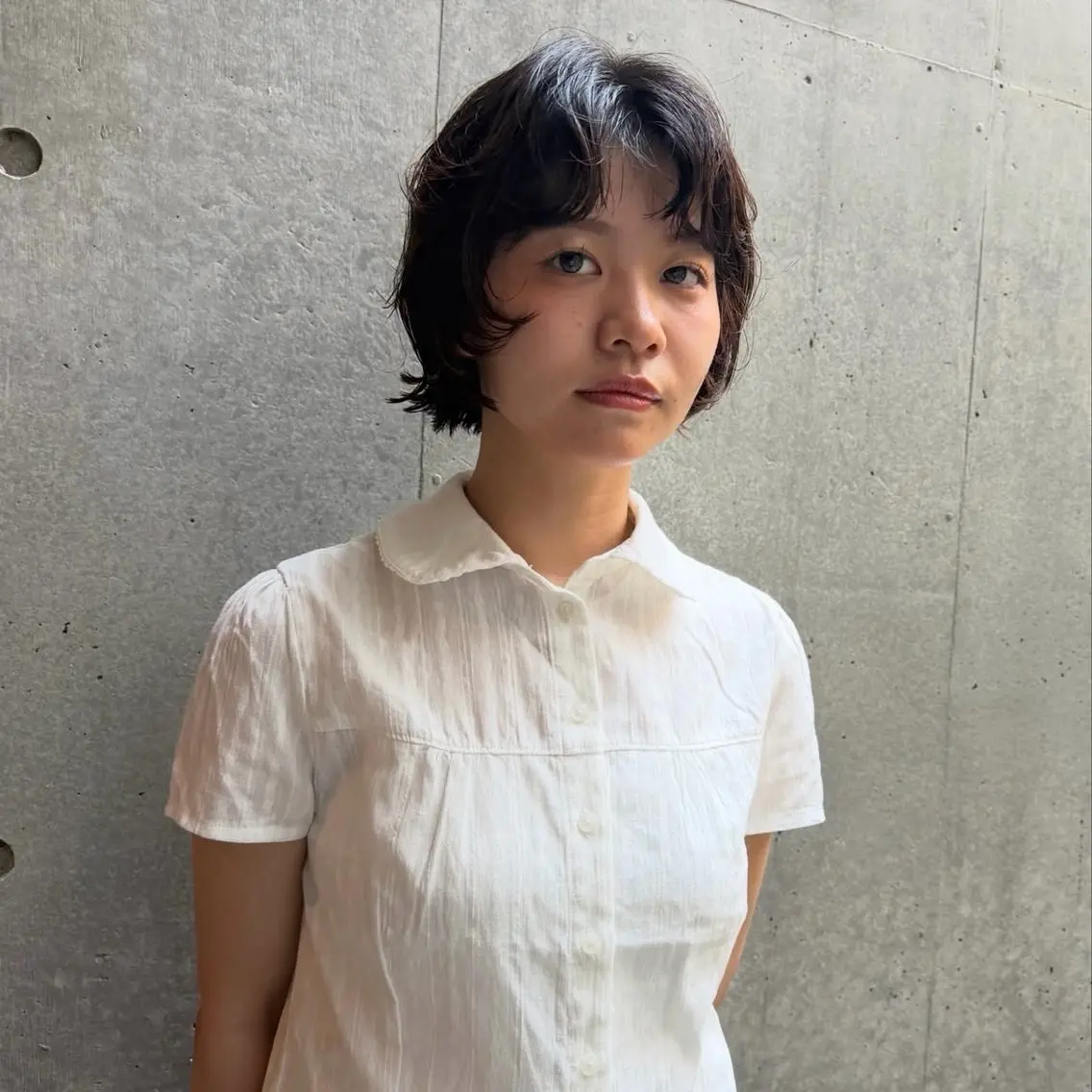 ショート カット パーマ ボブパーマ🥣KON コンナツミのヘアスタイル