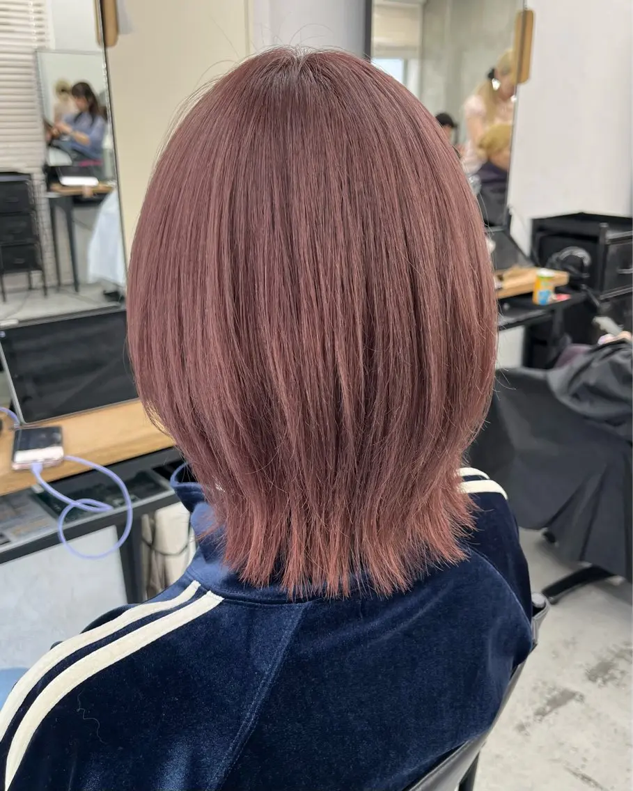 ショート カラー ヘアアレンジ ボブレイヤー ベージュカラー ブリーチ ケアブリーチ ダブルカラー カット ヘアカラー 🫧透明感カラー/ ナルハ🫧のヘアスタイル
