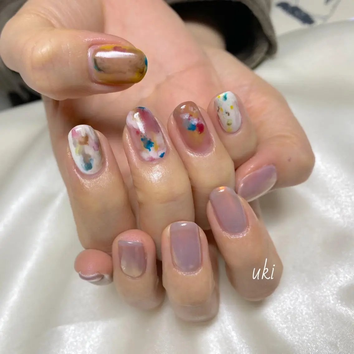 ネイル ハンドネイル Ameri nail /UKIのネイルデザイン