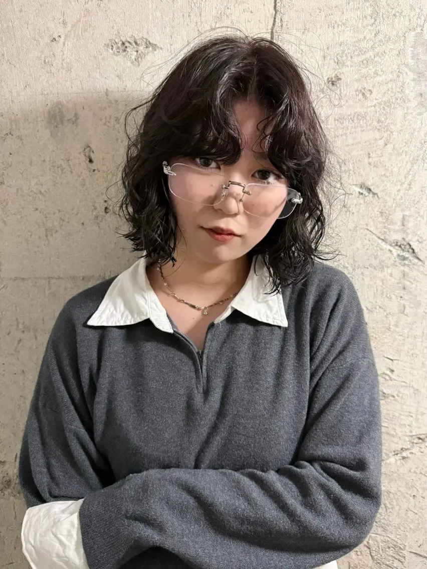 ショート ヘアカラー 河坂 昌恵のヘアスタイル
