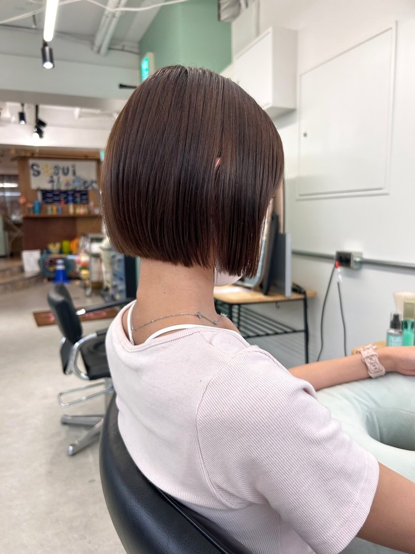 ショート ショート ・ボブ ／もえまる🌻のヘアスタイル