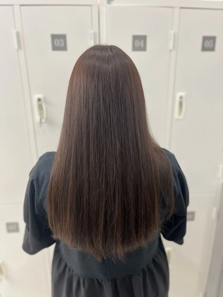 ヘアカラー トリートメント 鈴木 綾音のヘアスタイル