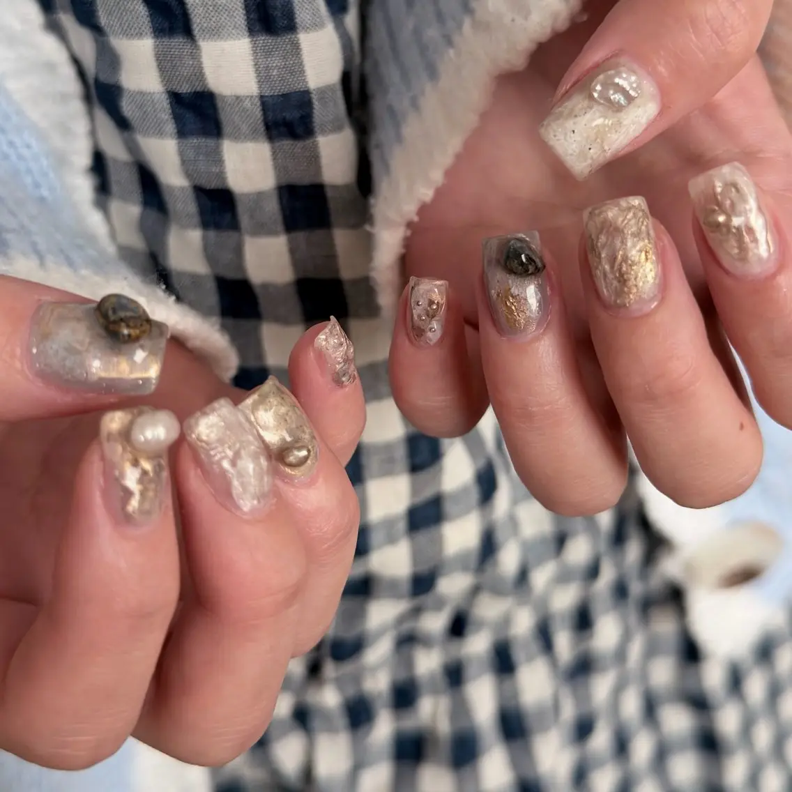 ネイル ハンドネイル 🎀フェイ フェイ🫧💗のネイルデザイン