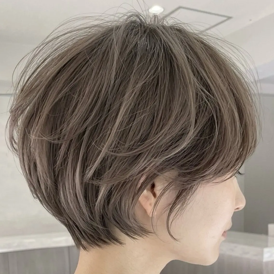 カラー 透明感カラー 境 はるきのヘアスタイル