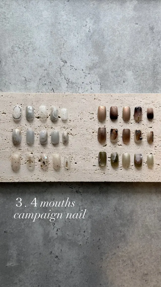 《 Designモデル様》campaign nail オフ込みの写真