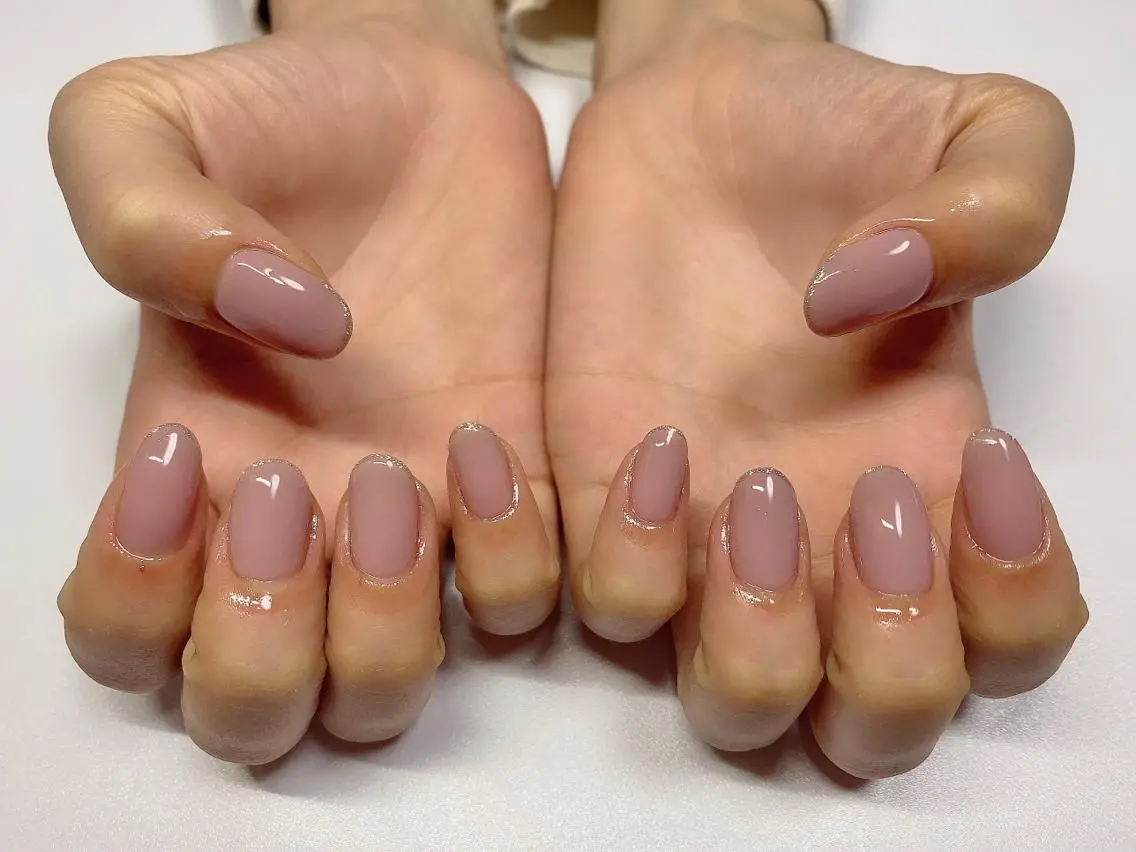 ネイル ラメ(グリッター) ワンカラーネイル S Nailのネイルデザイン