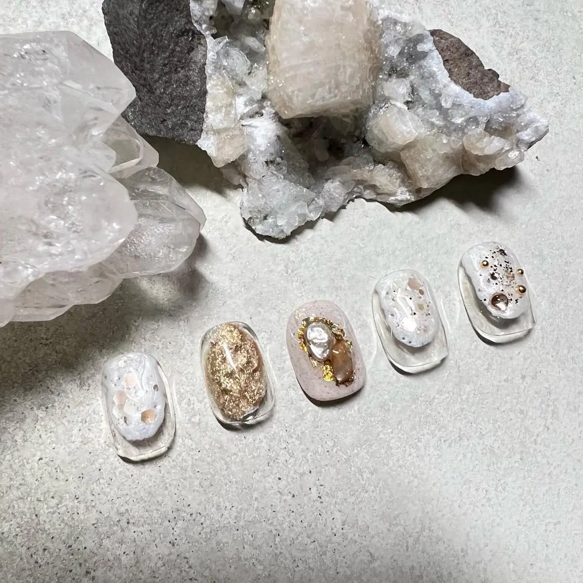 ネイル ニュアンスネイル ショートネイル gemickle nailのネイルデザイン