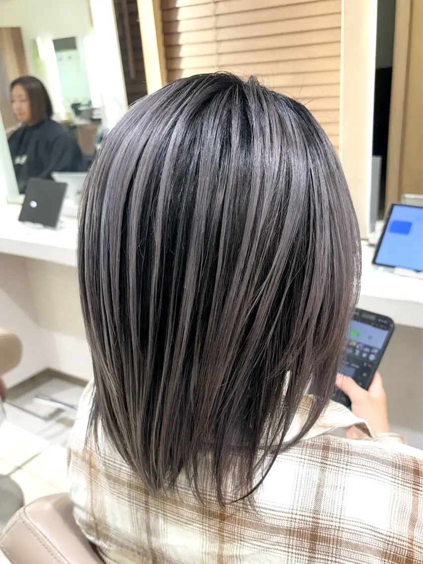 ショート カラー バレイヤージュ 髪質改善 レイヤーカット ヘアカラー トリートメント 大宮/バレイヤージュ 髪質改善/澤田隆誠のヘアスタイル