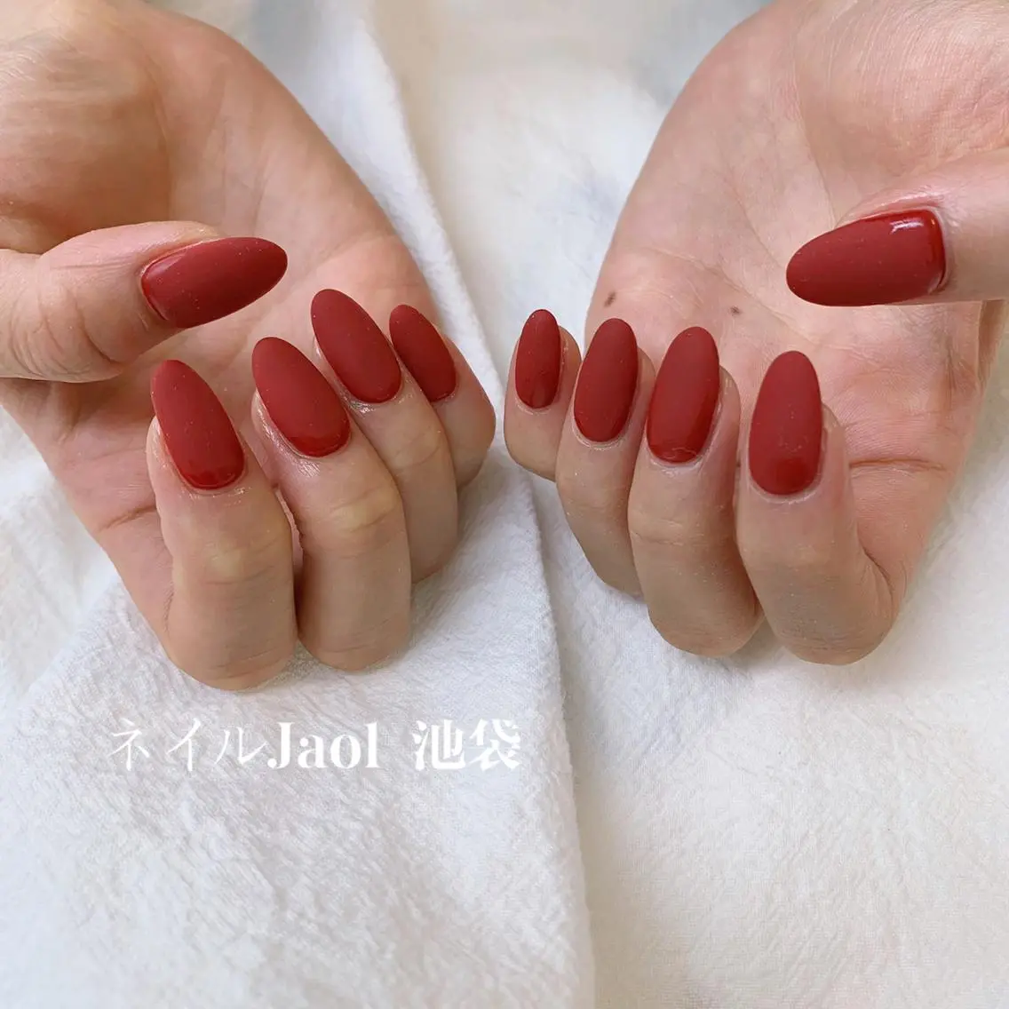 セミロング ハンドネイル ネイルJaol 池袋のネイルデザイン