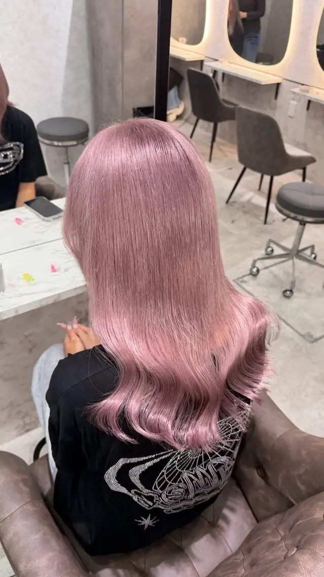 ミディアム カラー カット ヘアカラー トリートメント 🦋色落ちまで綺麗に 🦋KOKIのヘアスタイル