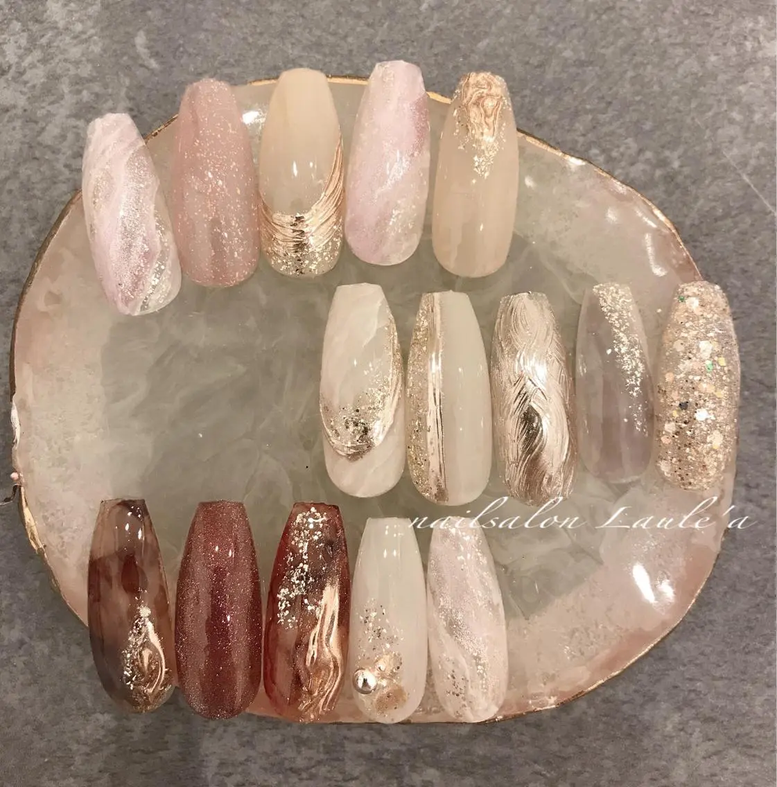 ネイル ハンドネイル nailsalon Laule'aのネイルデザイン