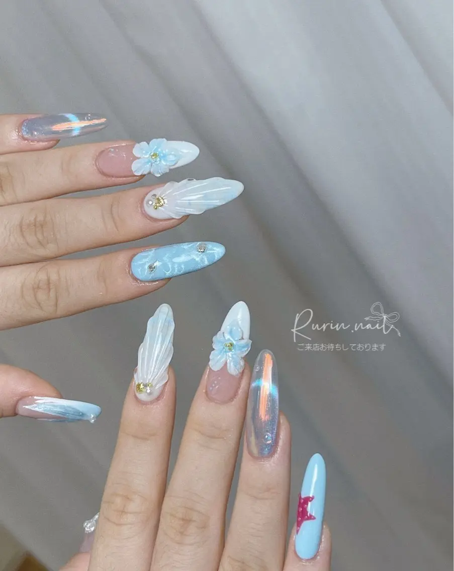 ネイル ハンドネイル ルリン サロン💅のネイルデザイン