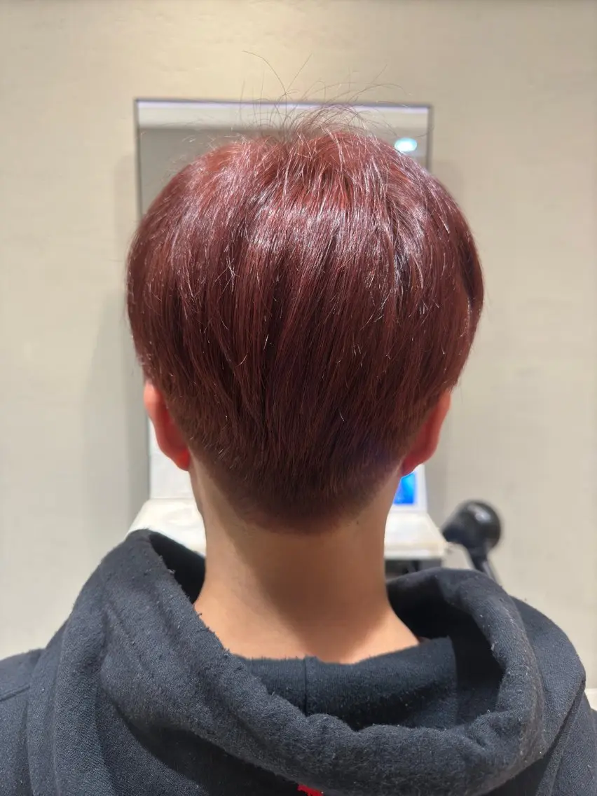 ショート カラー ショートヘア 松田 響のヘアスタイル