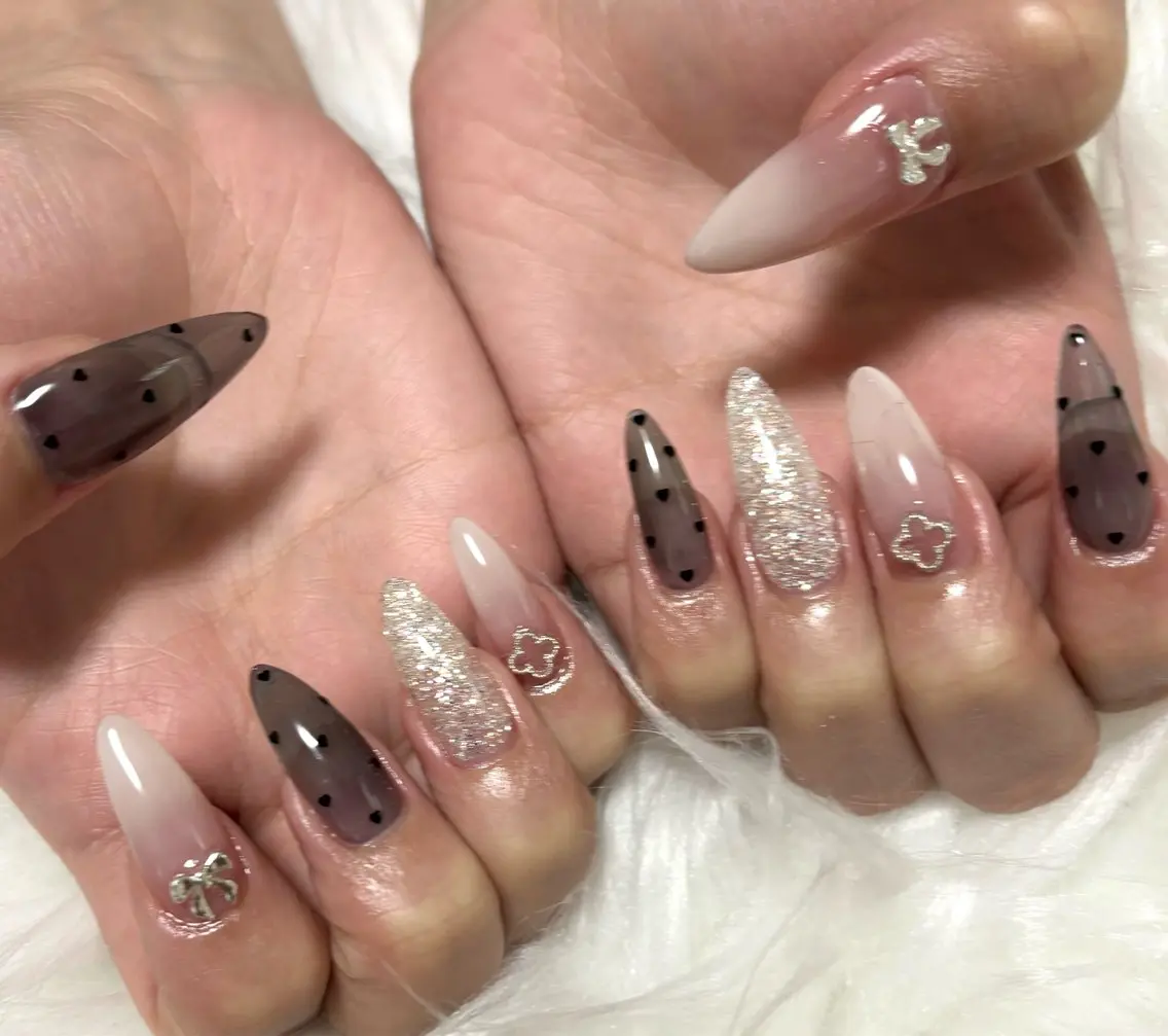 ネイル ハンドネイル nail salon HIRUKANAのネイルデザイン