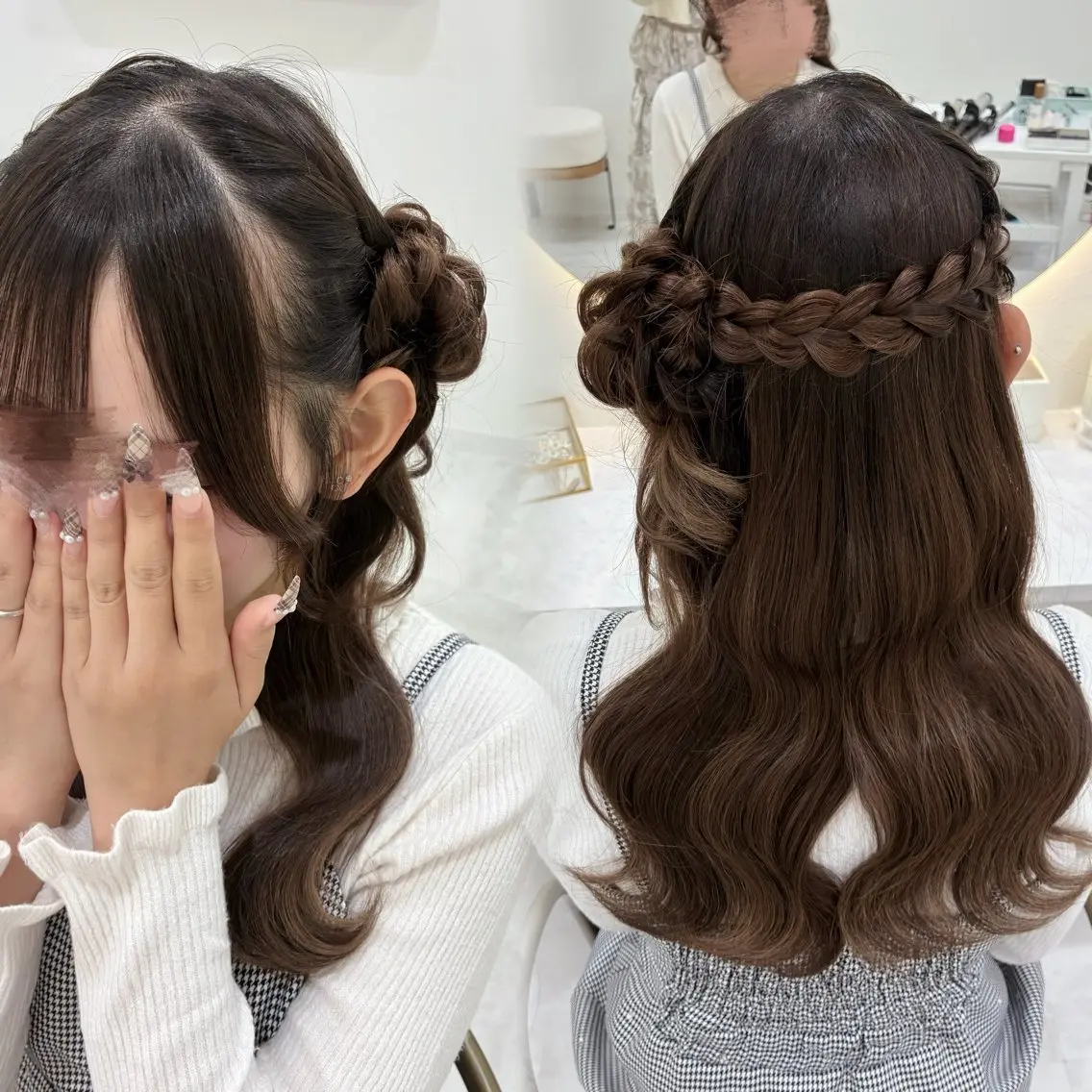 セミロング ヘアセット 🫧六本木ヘアセット /ももか🫧のヘアスタイル