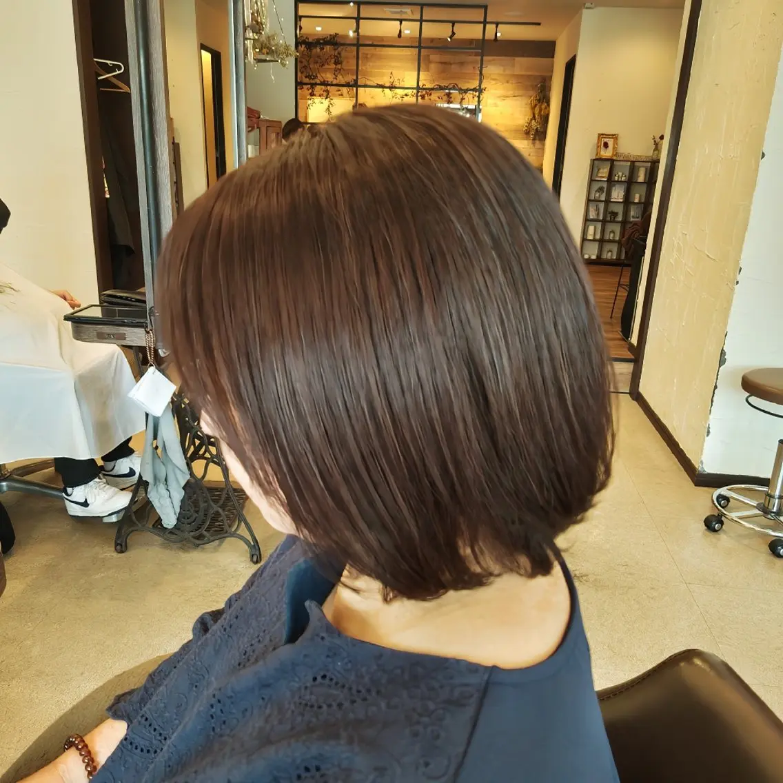 カラー ヘアカラー トリートメント 吉田  彩／艶髪／  ハイライト／メンズのヘアスタイル
