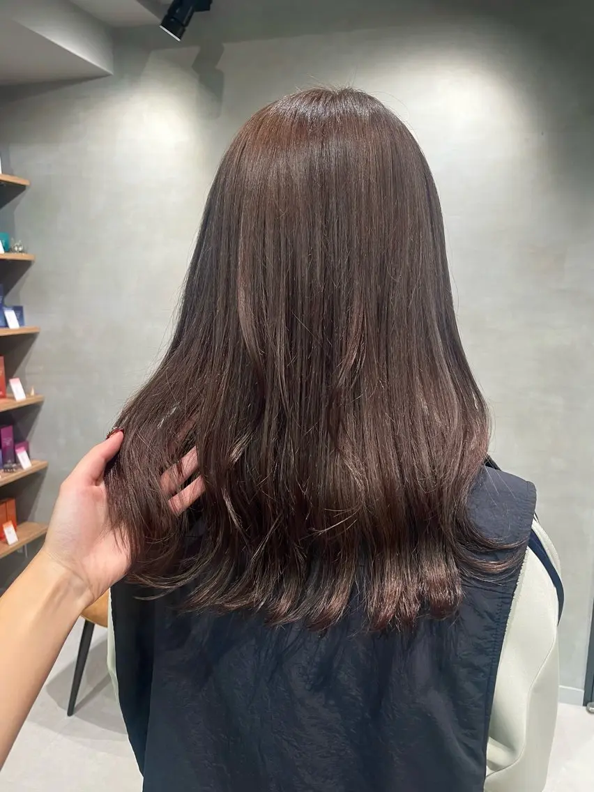 ロング カラー ヘアカラー トリートメント ヘッドスパ ヘアセット モデル様募集中 /REIRIのヘアスタイル