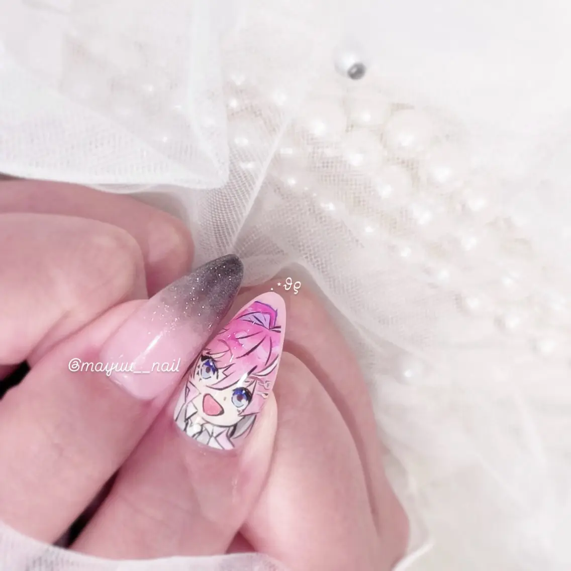 ネイル 🎀 Mayu 🎀痛ネイルのネイルデザイン