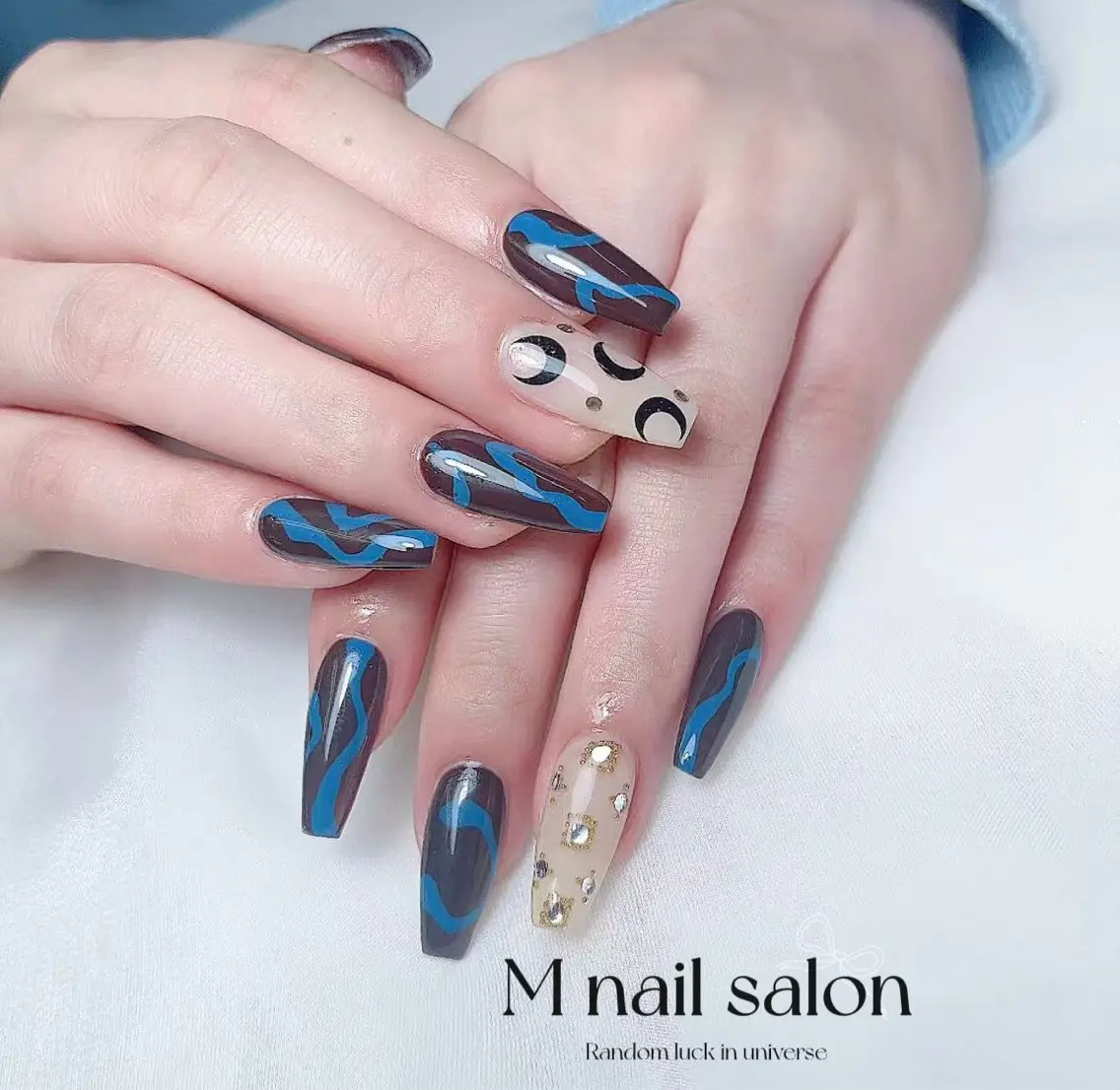 ネイル ハンドネイル M🌷nail 長さだし専門店のネイルデザイン
