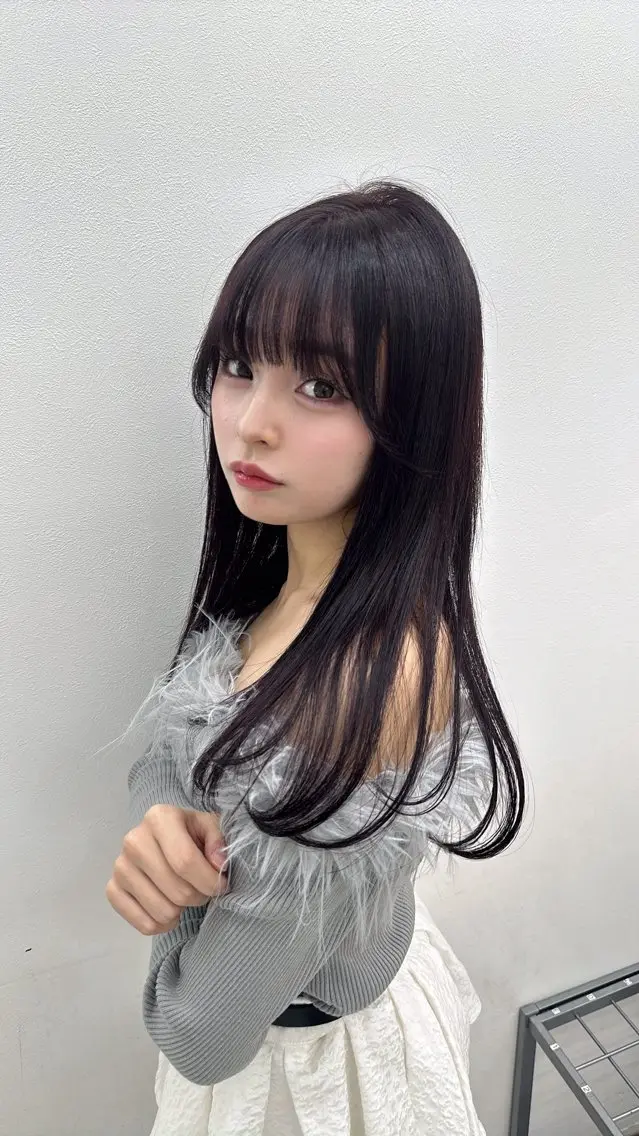 ロング カラー 🤍ベージュ×艶髪 🤍Ryuta🤍のヘアスタイル