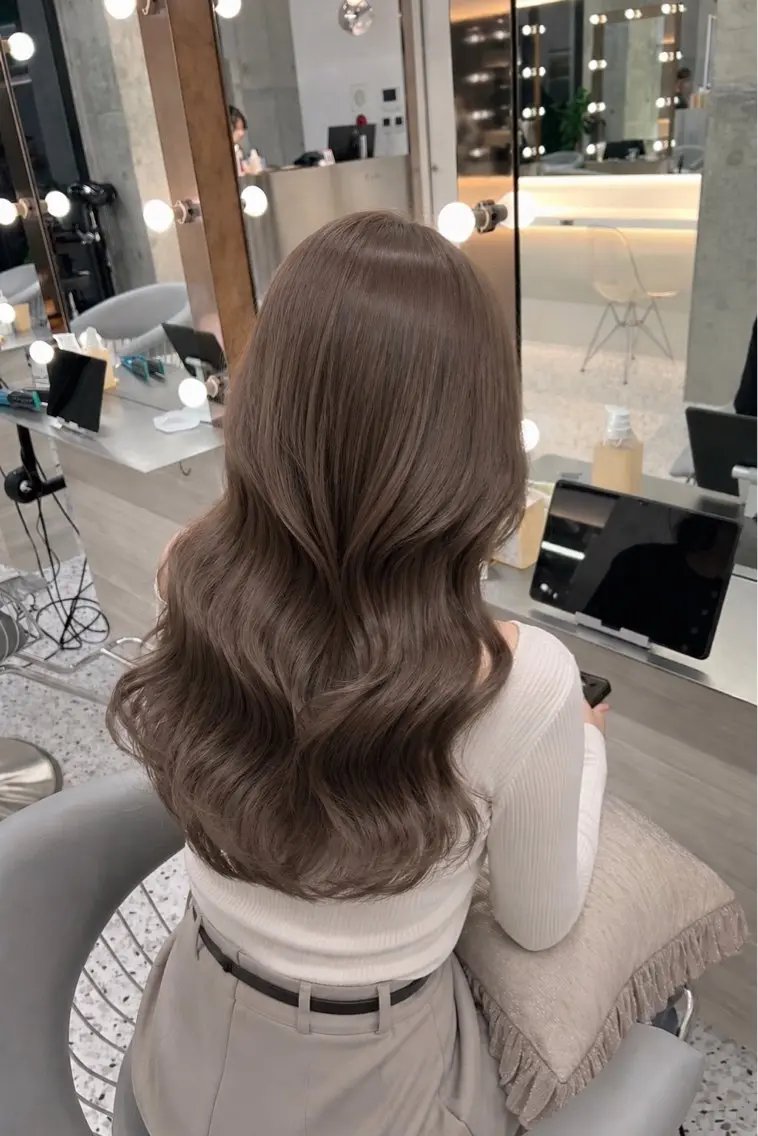 ロング カット ヘアカラー トリートメント 🤎透明感カラー/ suguru🤍のヘアスタイル