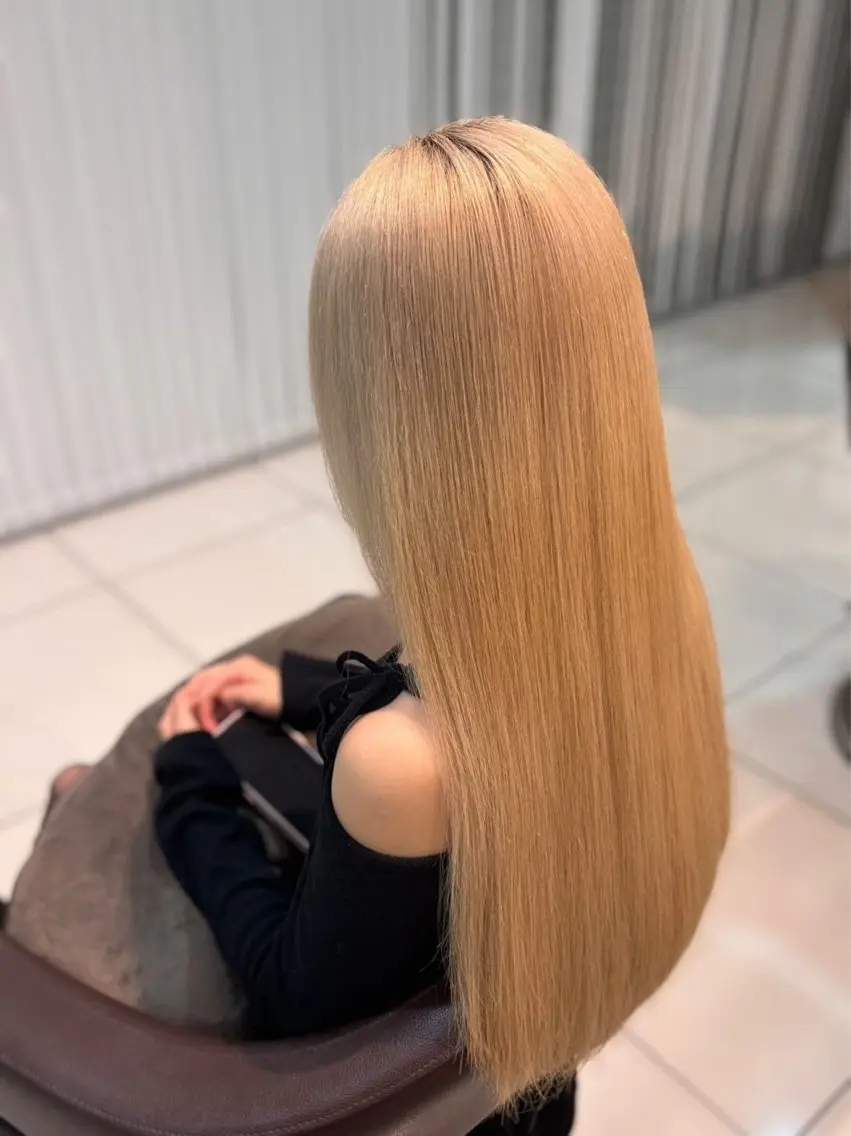 ロング ヘアカラー 艶カラー×似合 わせヘア✨hinaのヘアスタイル