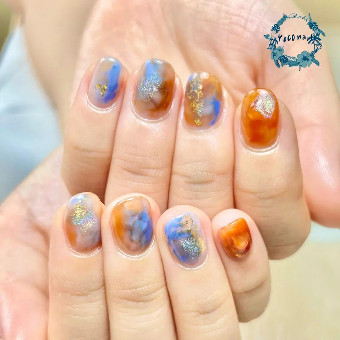 ネイル ニュアンスネイル ハンドネイル roconail ヒロコのネイルデザイン