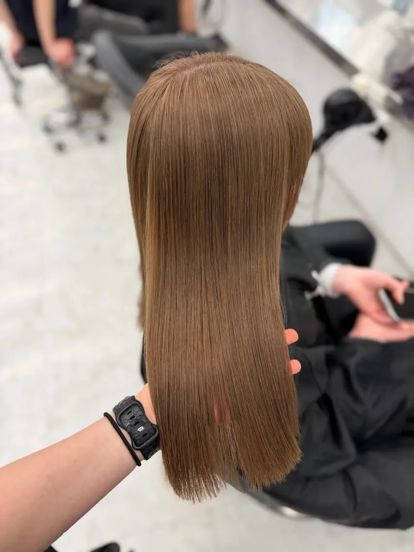 ロング カラー ヘアアレンジ ヘアカラー トリートメント 透明感カラー🎀 Anju/渋谷🎀のヘアスタイル