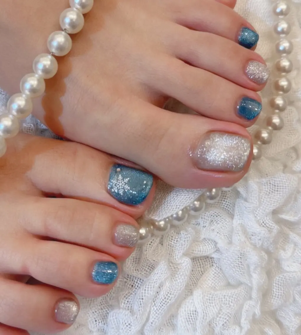 ネイル フットネイル ジェルネイル マグネットネイル ワンカラーネイル *・*MIMnail 1号店・*:・*のネイルデザイン