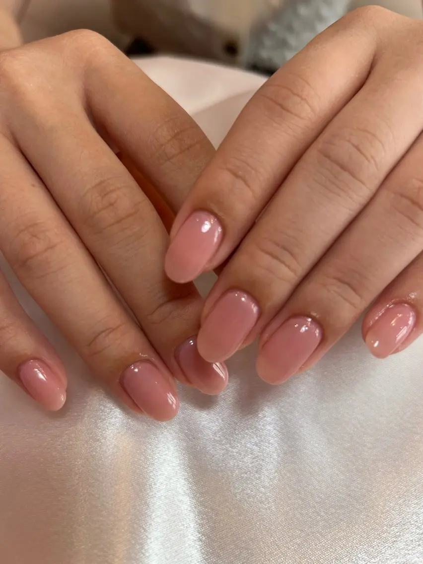 【hand】オフィスOK!韓国ちゅるんワンカラー(オフあり)当日限定の写真