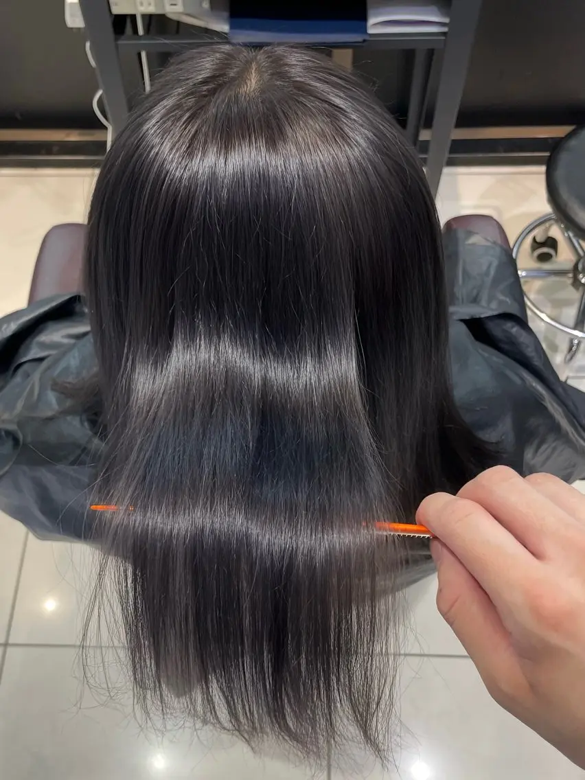 セミロング カット ヘアカラー トリートメント 🫧似合わせ艶カラー /平山🫧のヘアスタイル