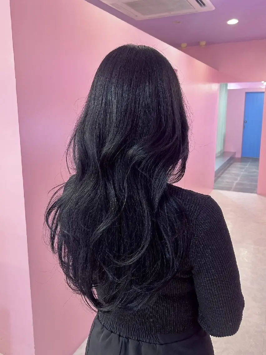 ロング 韓国風ヘア レイヤーカット カット ヘアカラー トリートメント 中区/legare 🌈山村/髪質改善のヘアスタイル