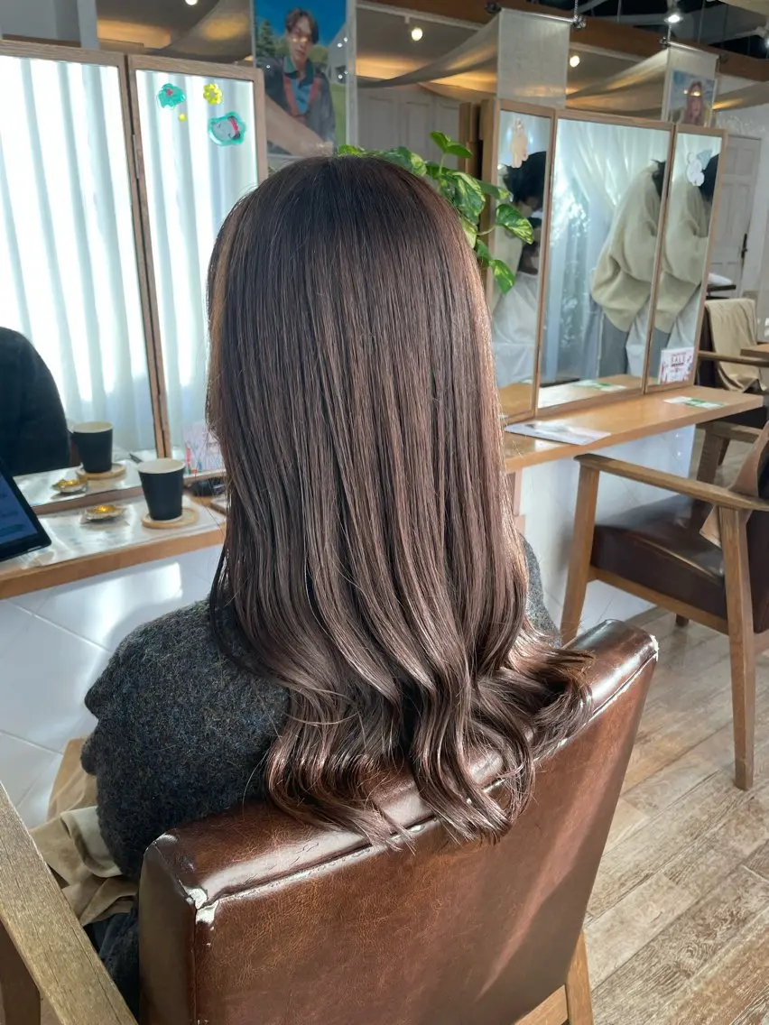 ⭐️営業中メニュー ⭐️【2ヶ月以内のリピーター様限定】うるつやカラー+うるつやトリートメントの写真
