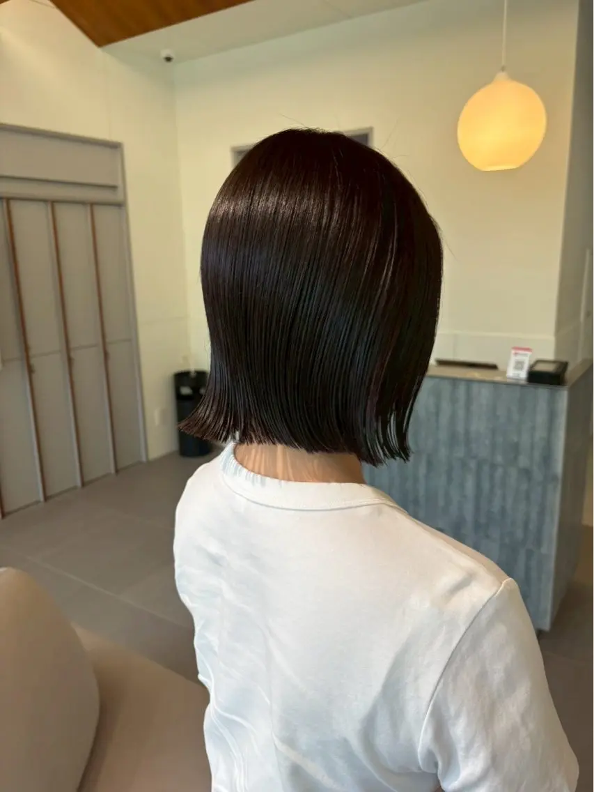 ショート カラー ヘアカラー あやか🩰 カラーモデル/栄のヘアスタイル