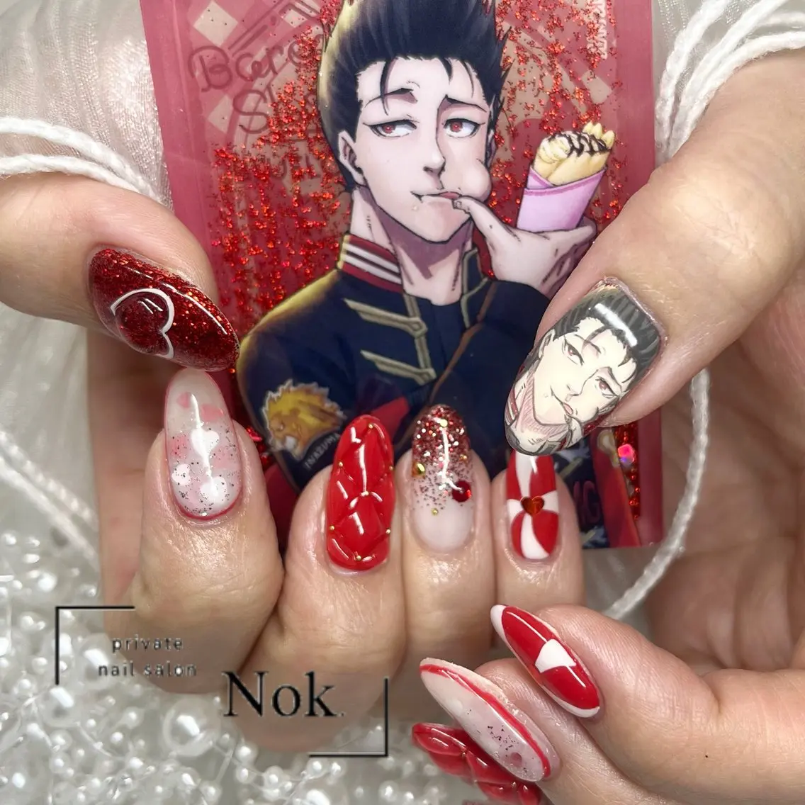 ネイル ハンドネイル 池袋痛ネイル Nok. 渡辺のネイルデザイン