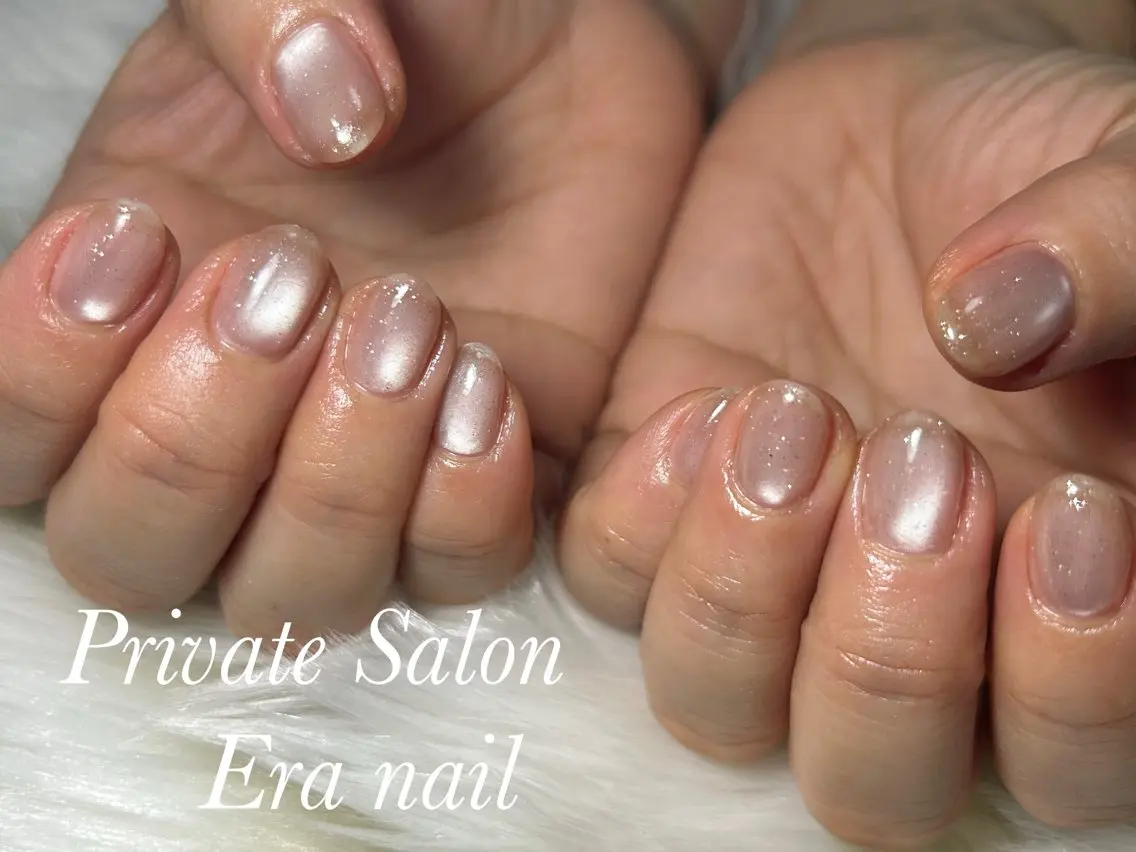 ネイル マグネットネイル ハンドネイル Era nailのネイルデザイン