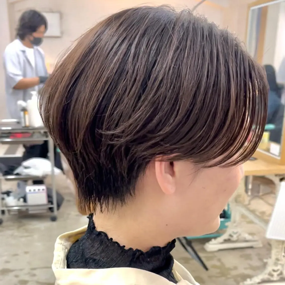 ショート カラー ショートヘア、ボブ こやさん　コヤマのヘアスタイル